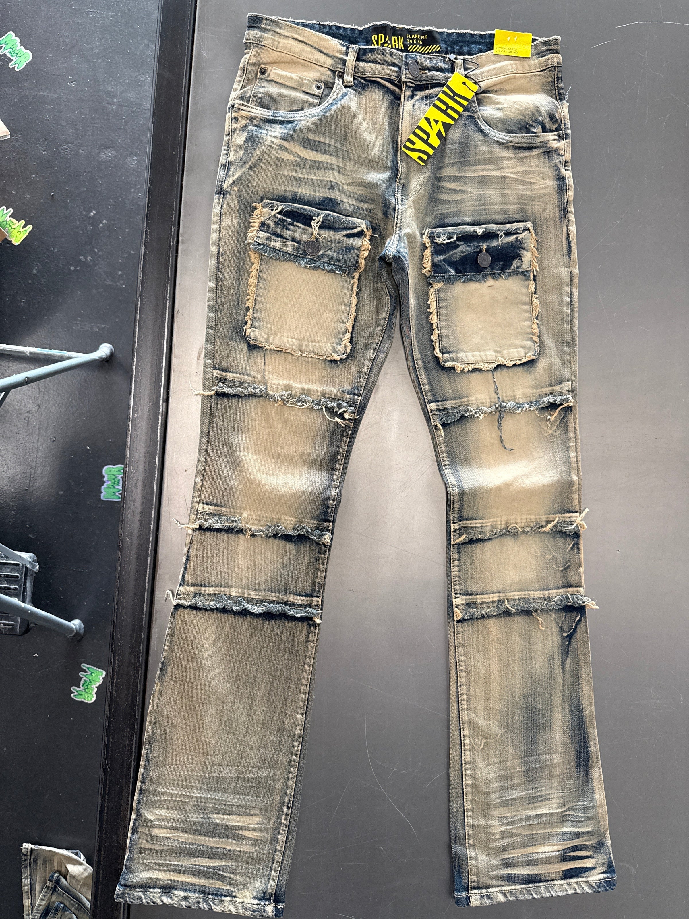 Spark Men's Flare Fit Jeans | MajorPac